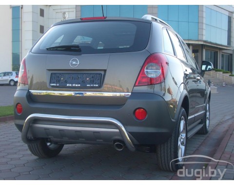 Защита заднего бампера для Antara.